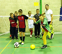 Picture of children playing football